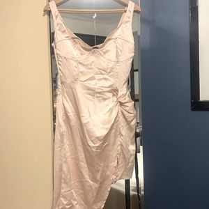 Champagne corset dress